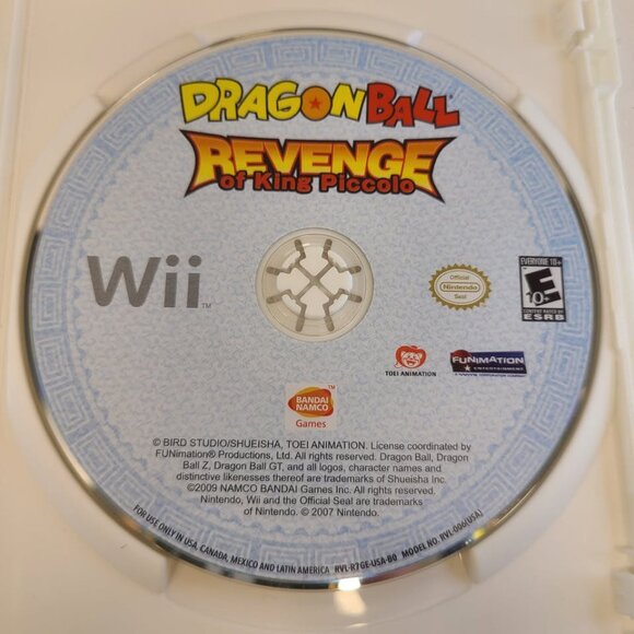 Dragon Ball: Revenge of King Piccolo (Nintendo Wii, 2009) CIB Complete - Picture 3 of 5